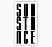 Substance 3 Letter Sticker
